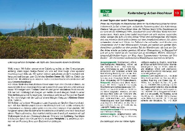 ROTHER Wanderführer Bayerischer Wald. 54 Touren um Cham, Bodenmais, Zwiesel, Freyung und Passau - mit Nationalpark Bayerischer Wald