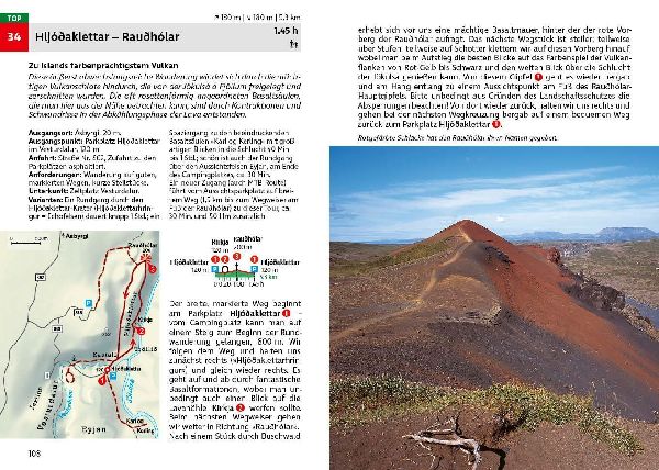 ROTHER Wanderführer Island. 66 Touren auf der Insel aus Feuer und Eis - zu Wasserfällen, Gletschern und Vulkanen