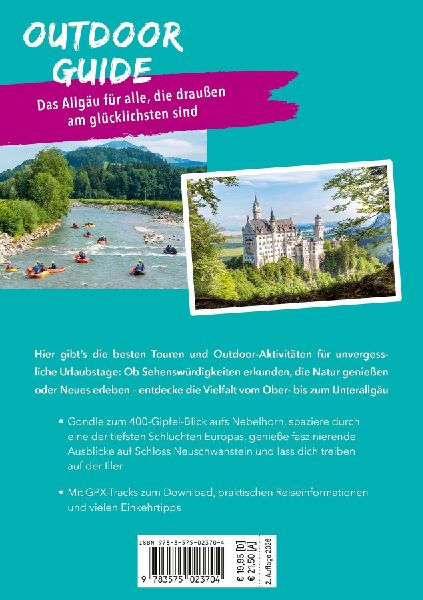 MARCO POLO OUTDOOR GUIDE Reiseführer Allgäu