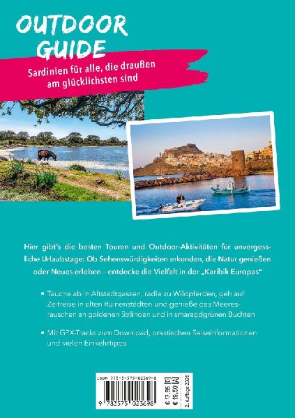 MARCO POLO OUTDOOR GUIDE Reiseführer Sardinien