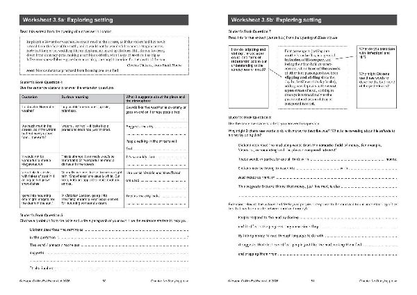 Cambridge IGCSE(TM) Literature in English Teacher's Guide