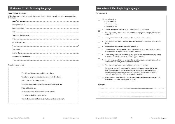 Cambridge IGCSE(TM) Literature in English Teacher's Guide