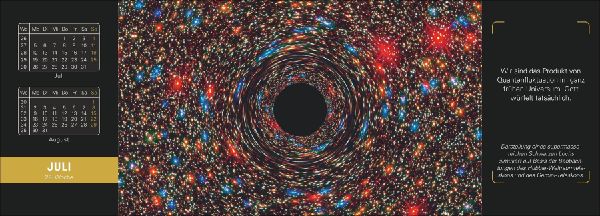 Stephen Hawking Universum Premium-Tischplaner 2027 - Wochenkalender mit 53 Bildern und Zitaten
