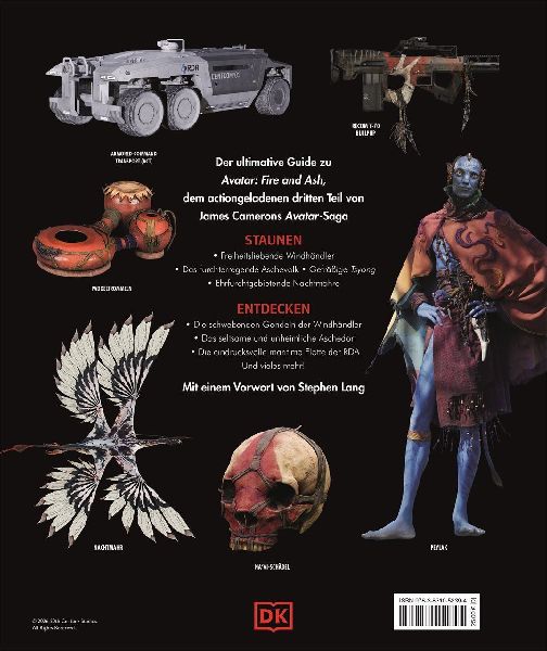 Avatar Fire and Ash Die illustrierte Enzyklopädie