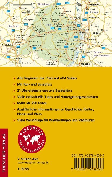 TRESCHER Reiseführer Pfalz