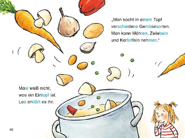 Duden Leseprofi - Silbe für Silbe: Silbengeschichten für clevere Geschwister, 1. Klasse