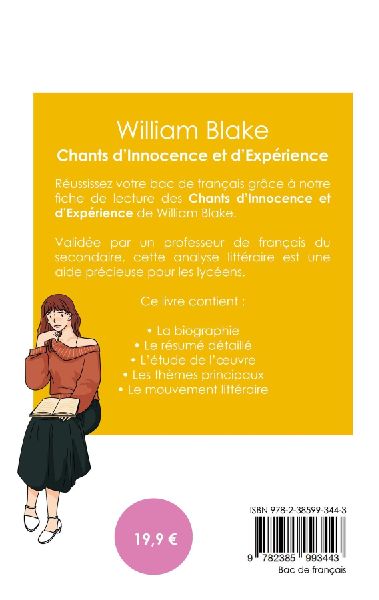 Réussir son Bac de français 2026 : Analyse du recueil Chants d'Innocence et d'Expérience de William Blake