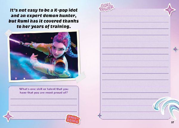 An Unofficial Guided Journal for Fans of Kpop Demon Hunters