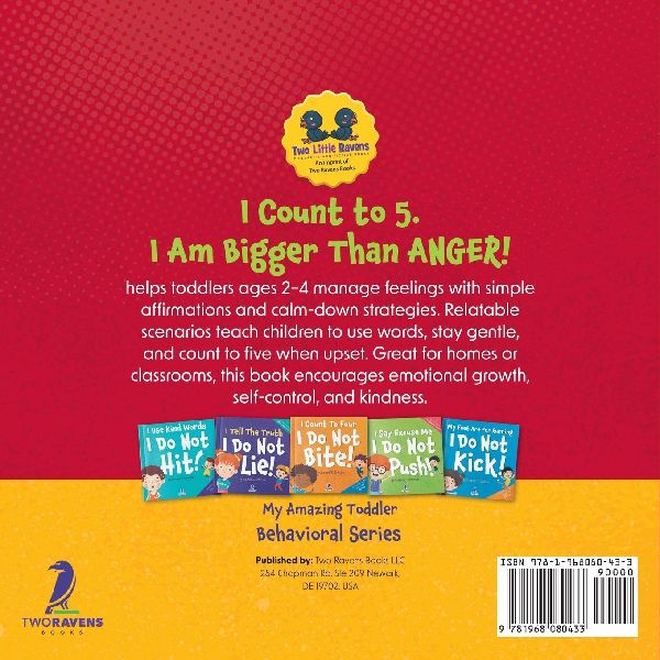I Count to 5. I Am Bigger Than Anger!