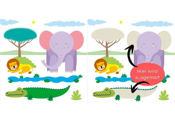 Mein erstes Zauberpapier-Kritzelbuch. Für Kinder ab 18 Monaten