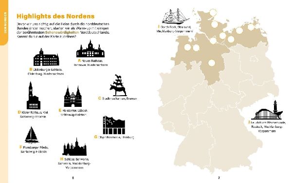 Reise durch Deutschland I Wissen in Rätseln