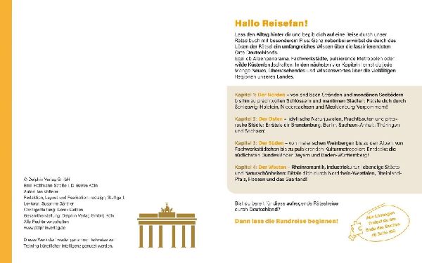 Reise durch Deutschland I Wissen in Rätseln