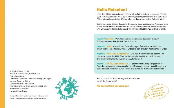 Reise um die Welt I Wissen in Rätseln