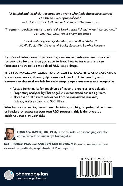 The Pharmagellan Guide to Biotech Forecasting and Valuation