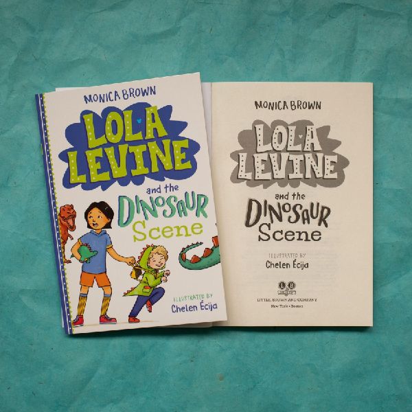 Lola Levine and the Dinosaur Scene