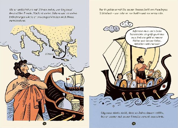 Die Odyssee. Graphic Novel