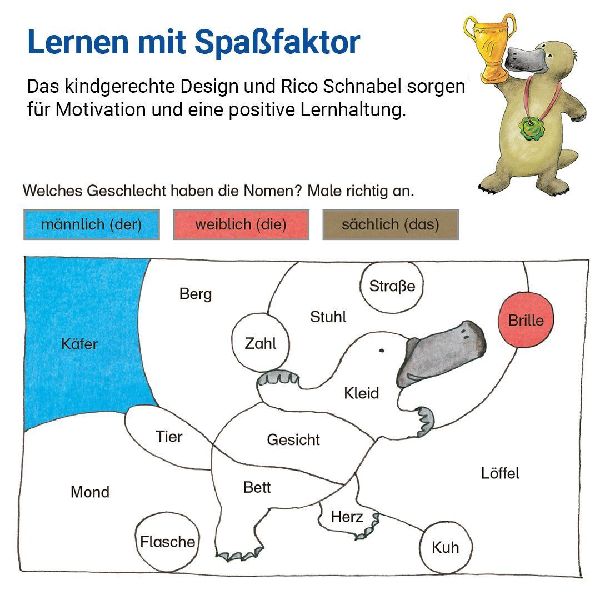 Grammatik mit Rico Schnabel, Klasse 3