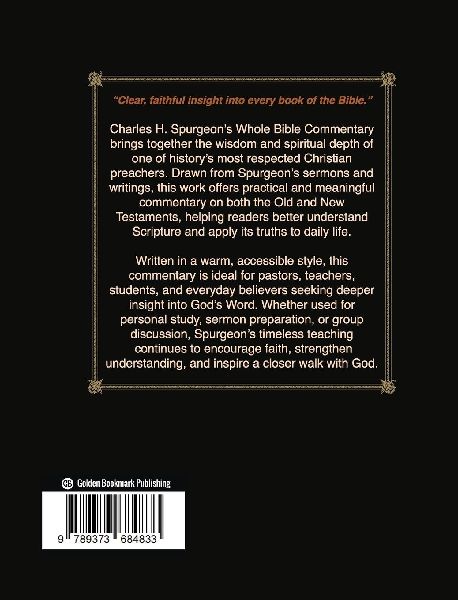 Charles H. Spurgeon's Whole Bible Commentary