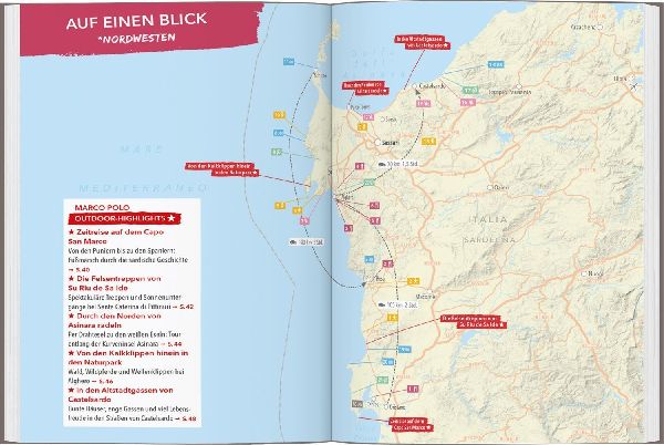 MARCO POLO OUTDOOR GUIDE Reiseführer Sardinien