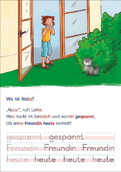 Leselöwen - Lesen und schreiben lernen mit Spurrillen - Die Katzen-Detektive