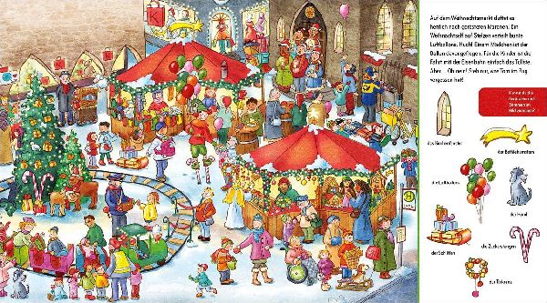Suche und finde! Sound-Wimmelbuch - Weihnachten