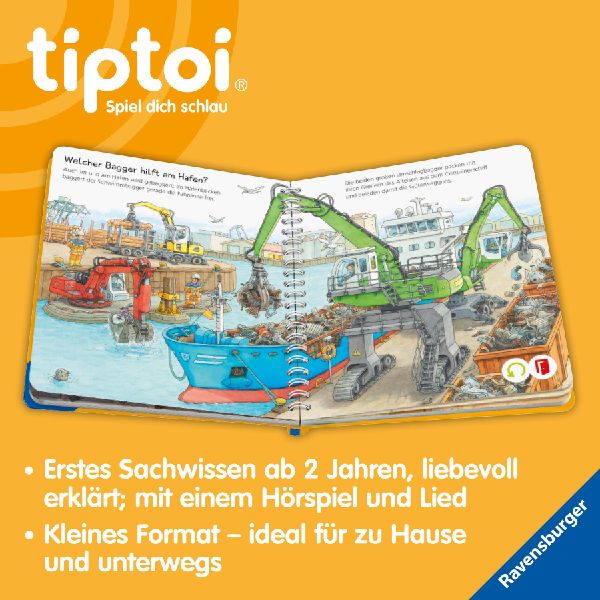 tiptoi® Wieso? Weshalb? Warum? junior - Bagger