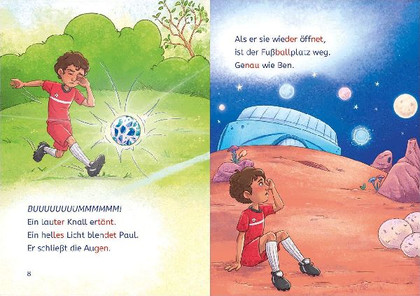 Leselöwen 1. Klasse - Ein galaktisch gutes Fußballspiel