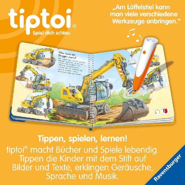 tiptoi® Wieso? Weshalb? Warum? junior - Bagger