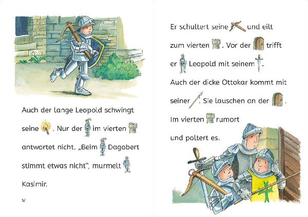 Lesenlernen in 3 Schritten - Die schönsten Rittergeschichten