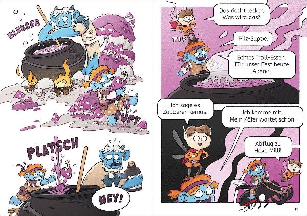 Leselöwen Comics 1. Klasse - Drachen-Alarm auf der magischen Insel