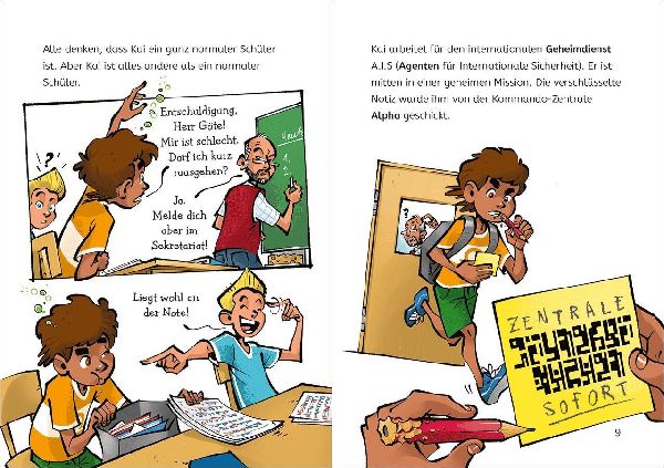 Leselöwen 3. Klasse - Geheimagent auf gefährlicher Mission