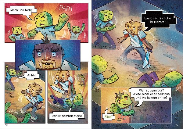 Leselöwen Comics 2. Klasse - Gefahr in der Oberwelt