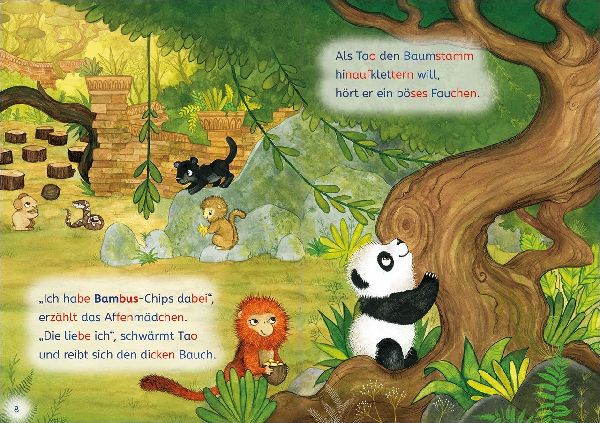 Leselöwen 1. Klasse - Ein Panda in der Dschungelschule
