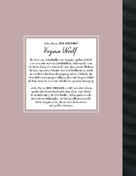 Virginia Woolf - Little People, BIG DREAMS (Deutsche Ausgabe)