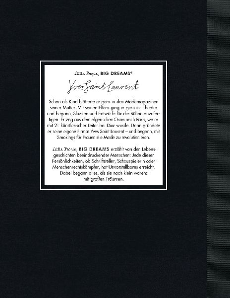 Yves Saint Laurent - Little People, BIG DREAMS (Deutsche Ausgabe)