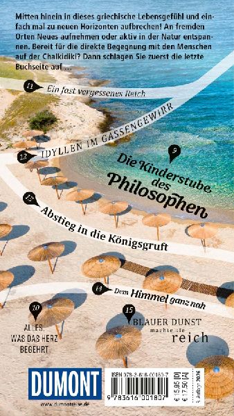 DUMONT direkt Reiseführer Chalkidiki