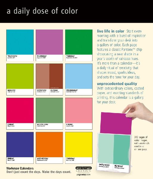 Pantone Page-A-Day(r) Gallery Calendar 2027