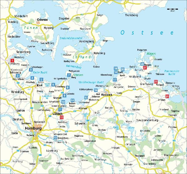 E-Bike Touren Ostsee