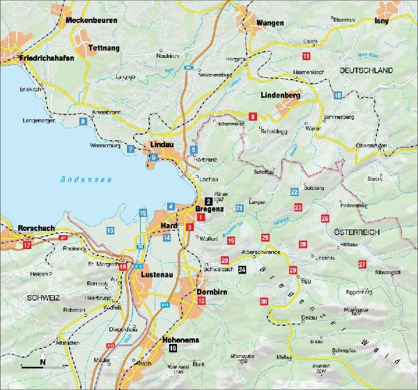 Erlebnis-Wanderungen in und um Bregenz