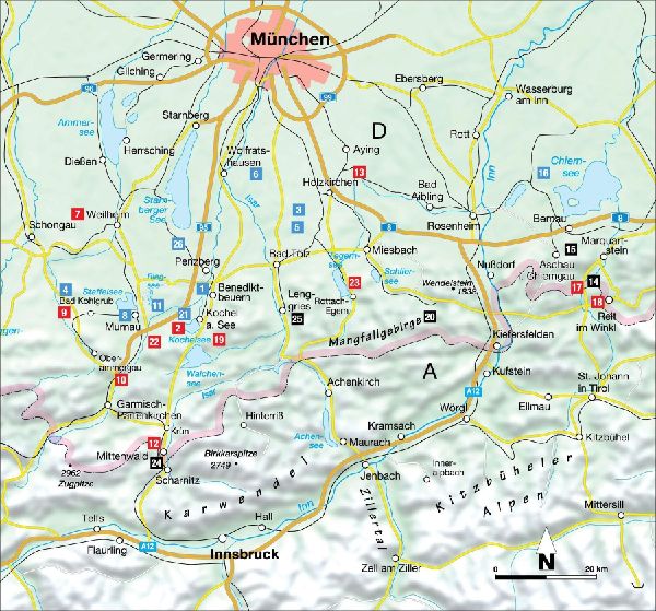 Der Weg ist das Ziel Bayerische Voralpen