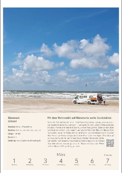 Campinglust Wochen-Kulturkalender 2027 - 53 unvergessliche Touren