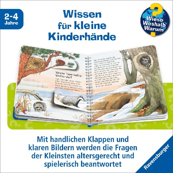 Wieso? Weshalb? Warum? junior, Band 31 - Tiere im Winter