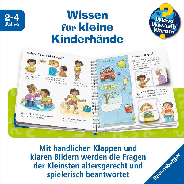 Wieso? Weshalb? Warum? junior, Band 36 - Sehen, riechen, hören