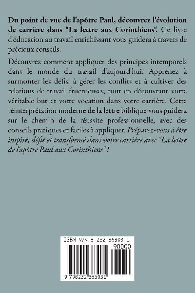 Analyser L'éducation du Travail dans l'épître aux Corinthiens