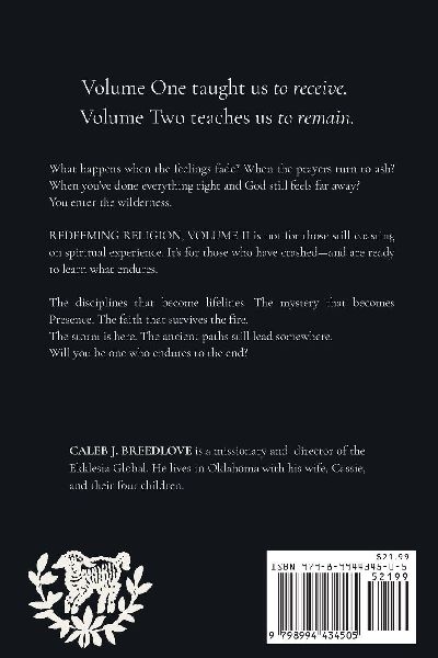 Redeeming Religion Volume II