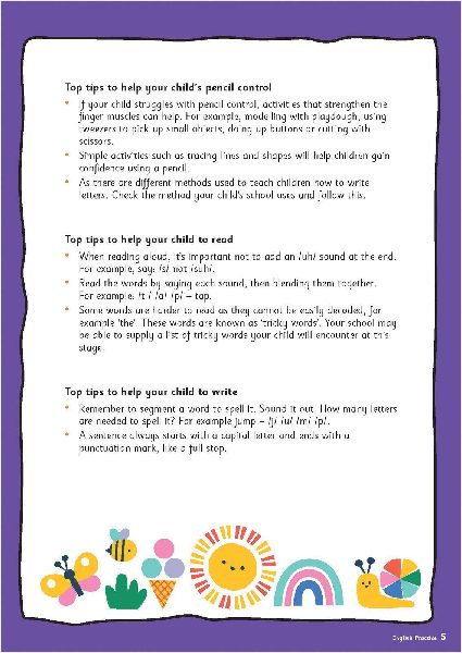 English Practice Book for Ages 4-5
