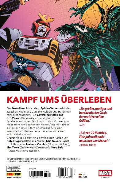 Spider-Verse vs. Venomverse: Spinnen gegen Symbionten