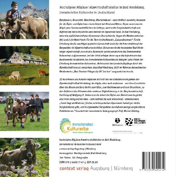 Hochalpine Allgäuer Alpwirtschaftskultur in Bad Hindelang