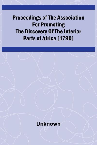 Proceedings of the Association for Promoting the Discovery of ...