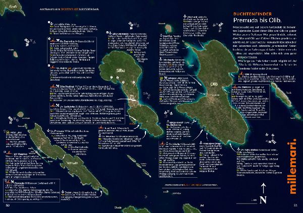 Buchtenfinder Kroatien Nord - Ausgabe 2026